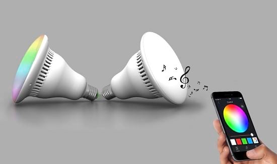 لامپ هوشمند | تکنولوژی لامپ های هوشمند | پخش موسیقی بوسیله لامپ های هوشمند